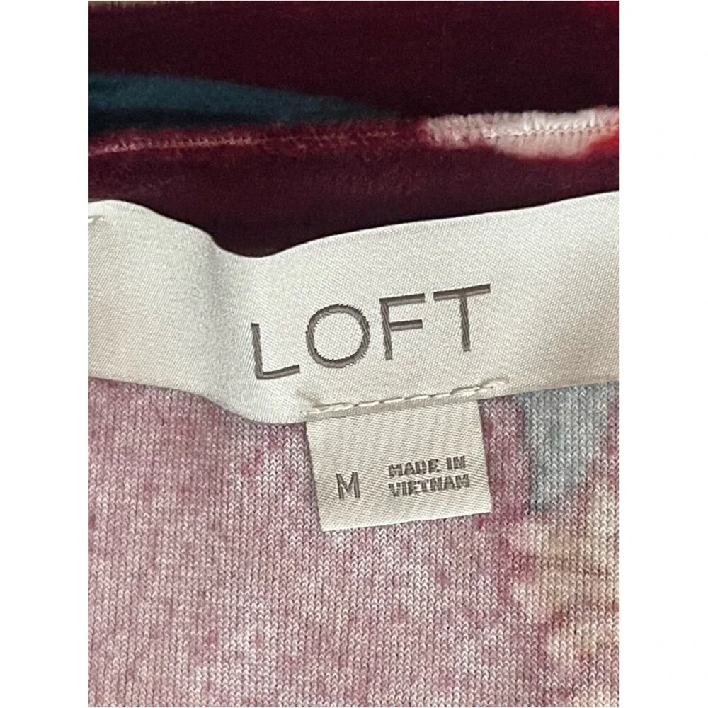 LOFT burgundy bold